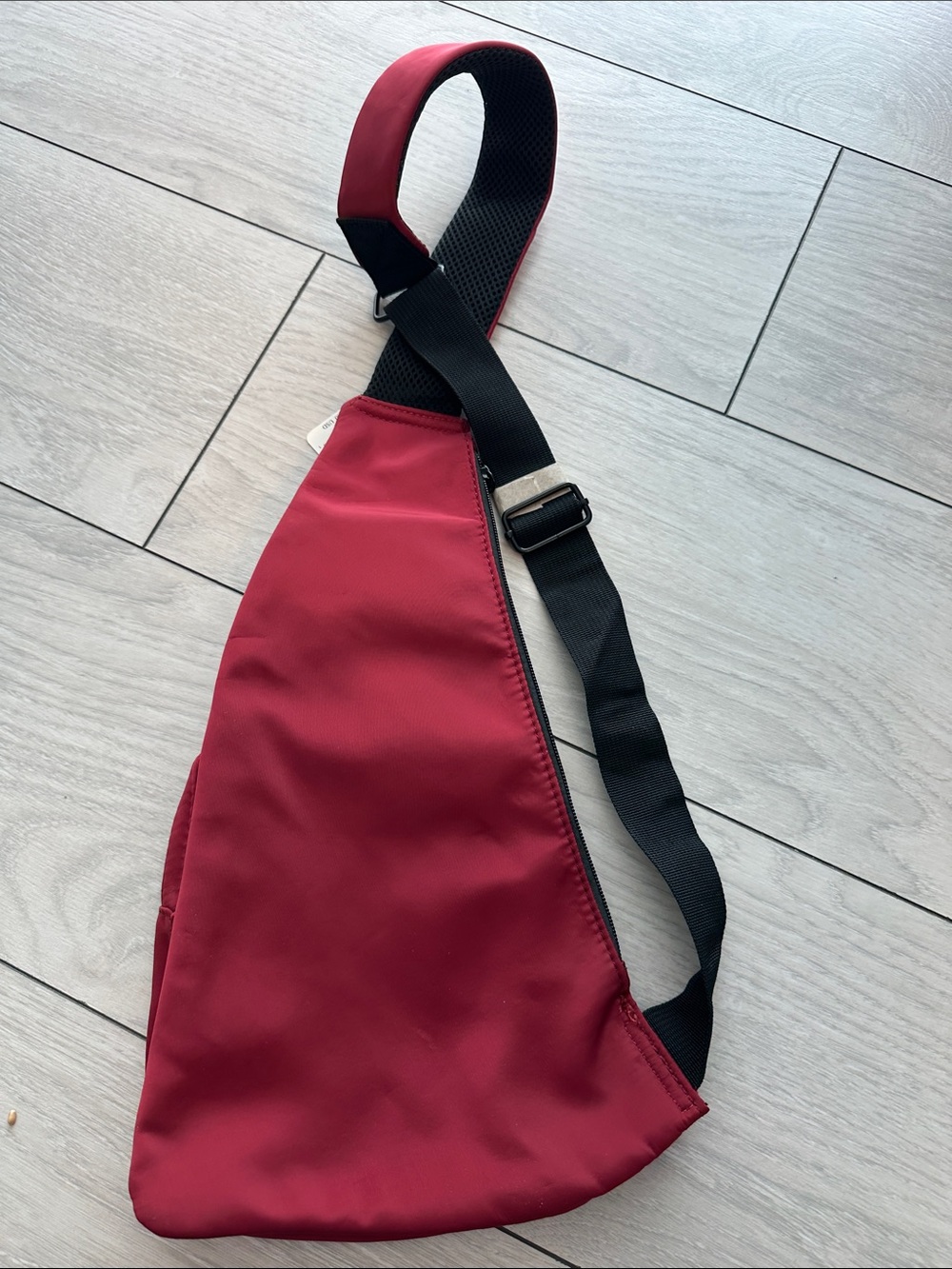 Free People Burgundy Sling Belt Bag - Picture 4 of 5